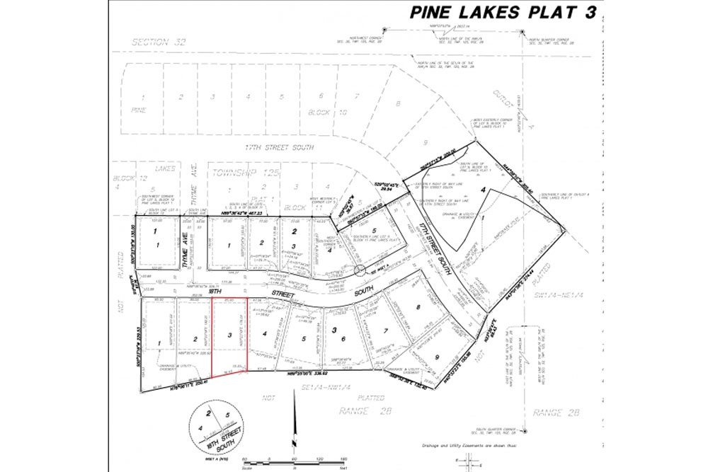 Pine Lakes Plat 3 - Block 3, Lot 3